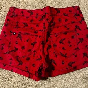 Red Hot Topic Shorts